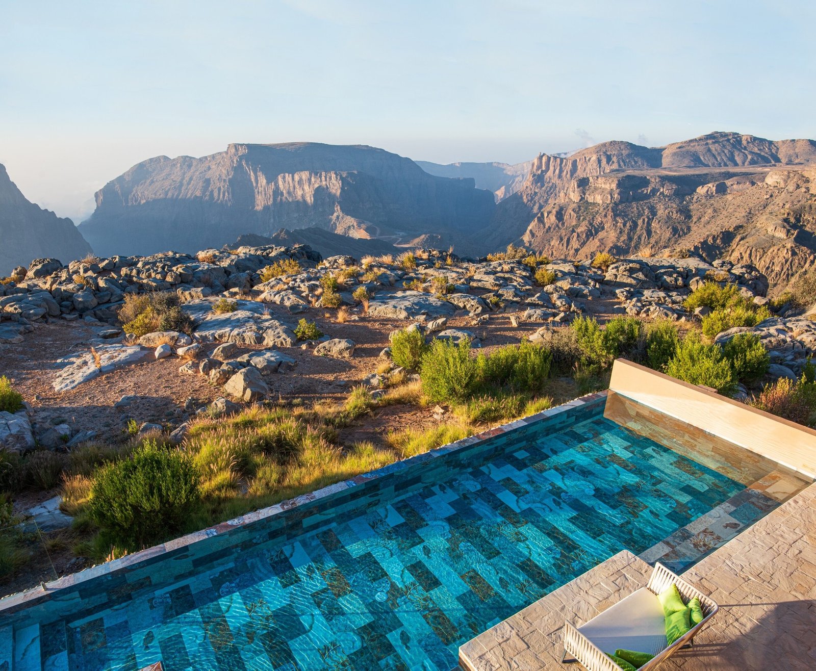 Explore luxury and the beauty of nature at Anantara Al Jabal Al Akhdar Hotel