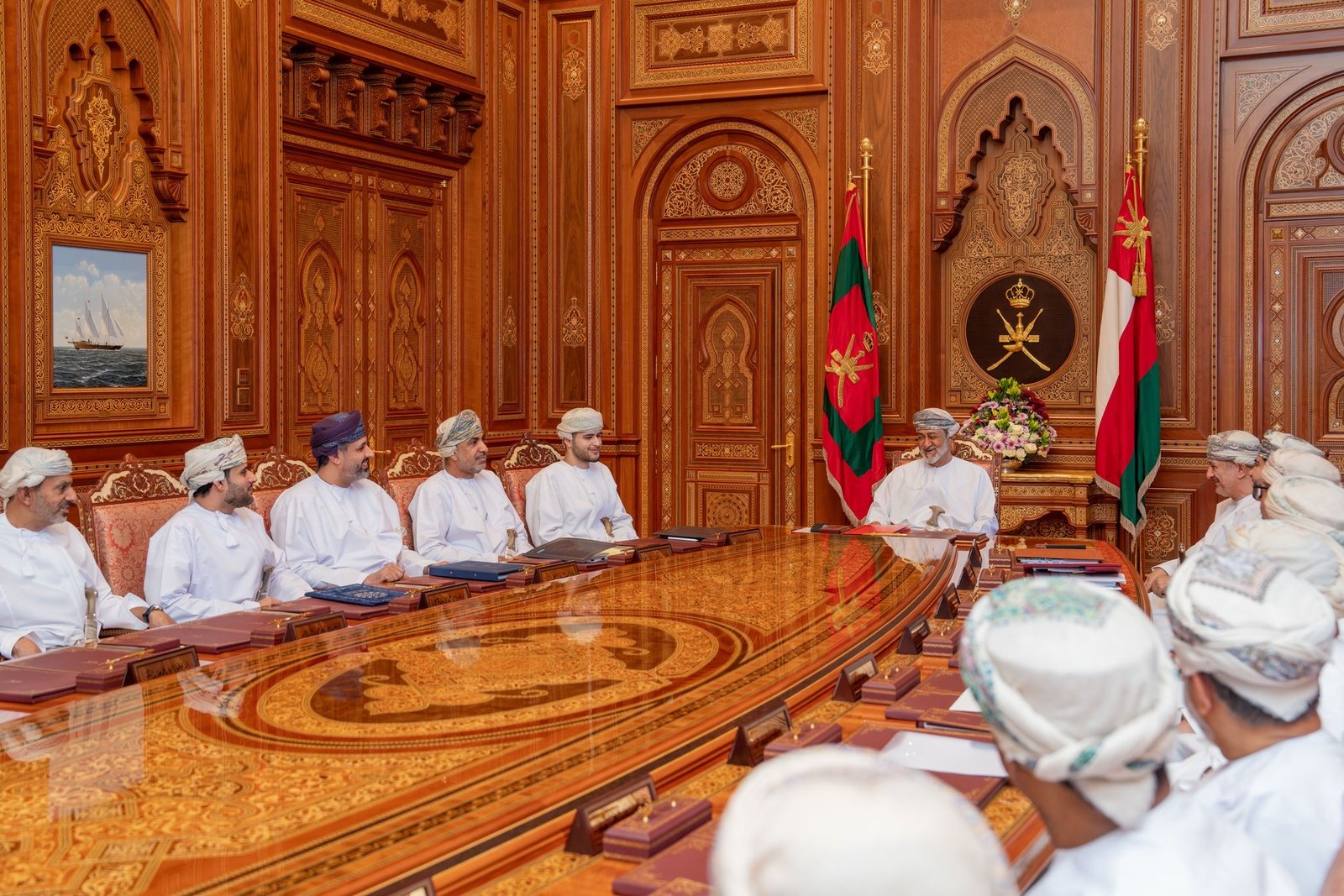 Sultan Haitham bin Tarik’s Meeting with Business Leaders: Strengthening Oman’s Economic Future