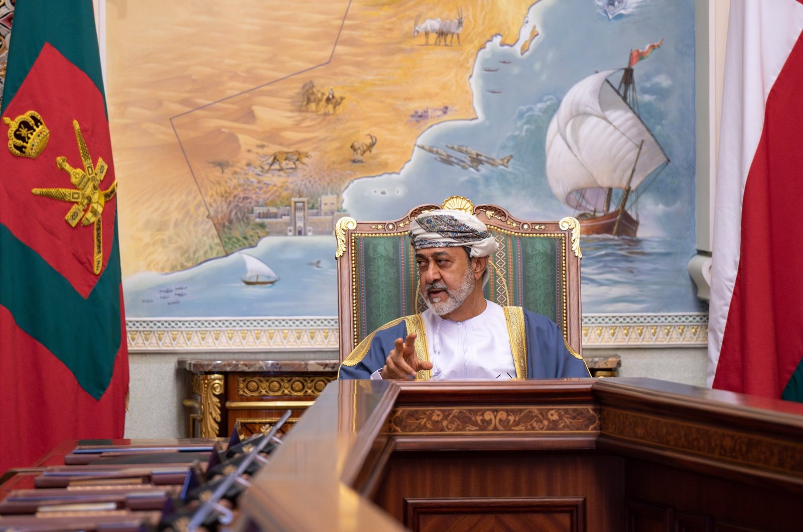 His Majesty Sultan Haitham bin Tariq Chairs the Council of Ministers Meeting
