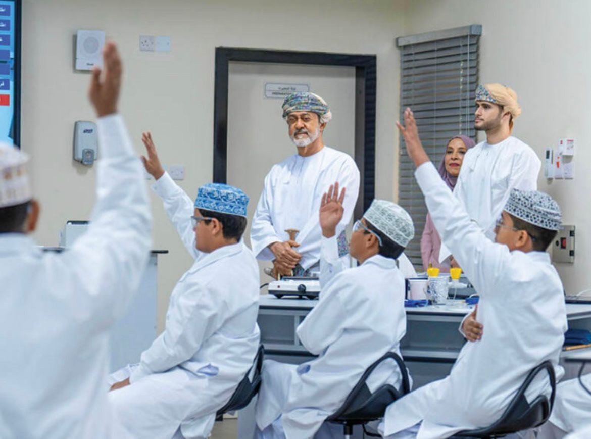Leadership in Action: Oman’s Royals Visiting Schools and Inspiring Generations