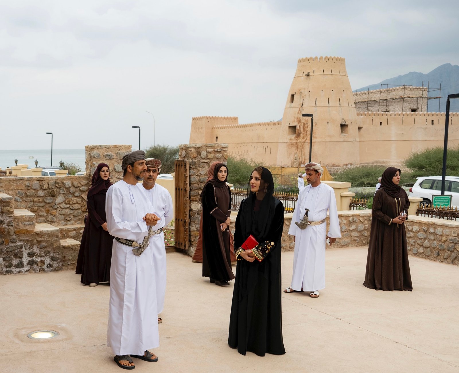 The Honourable Lady Visits Musandam Governorate and Patronizes the Inauguration of Khasab Hospital
