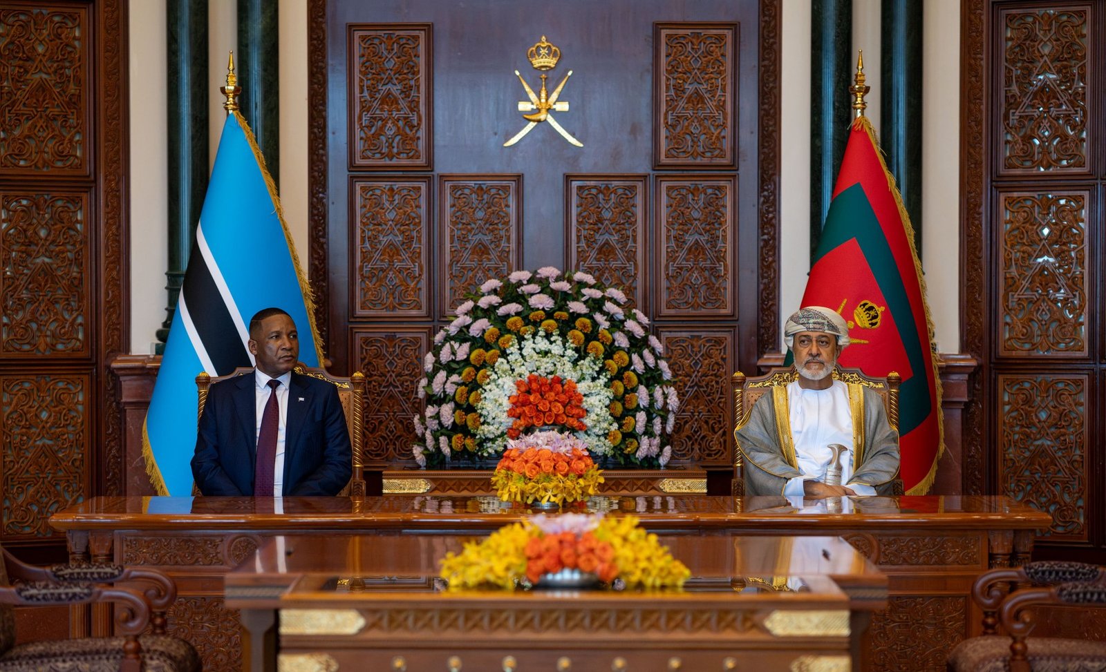 Sultan Haitham and Botswana President Deepen Diplomatic Relations with New Partnerships