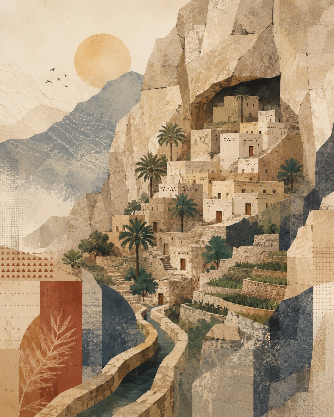 The Hidden Mountain Village That Blends Into Oman’s Cliffs